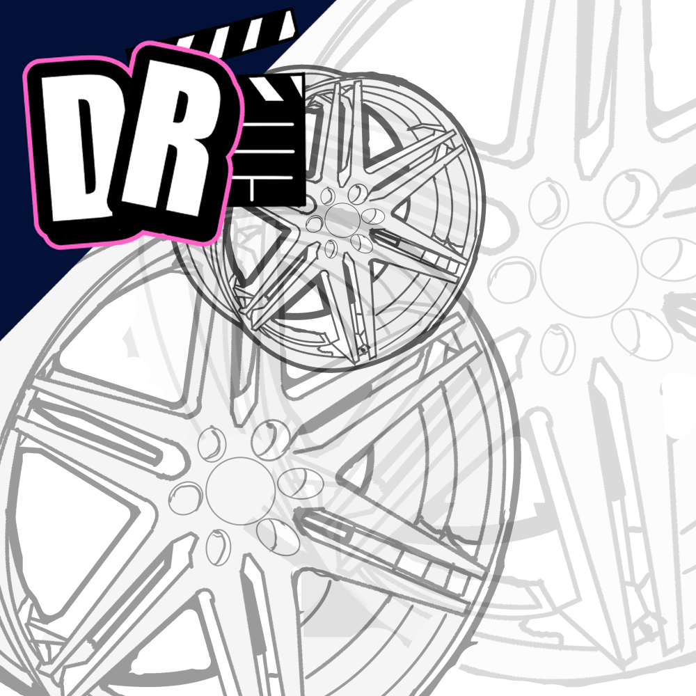 "HIP-HOP: BACKGROUNDS VOL. 1" Car Rim Background