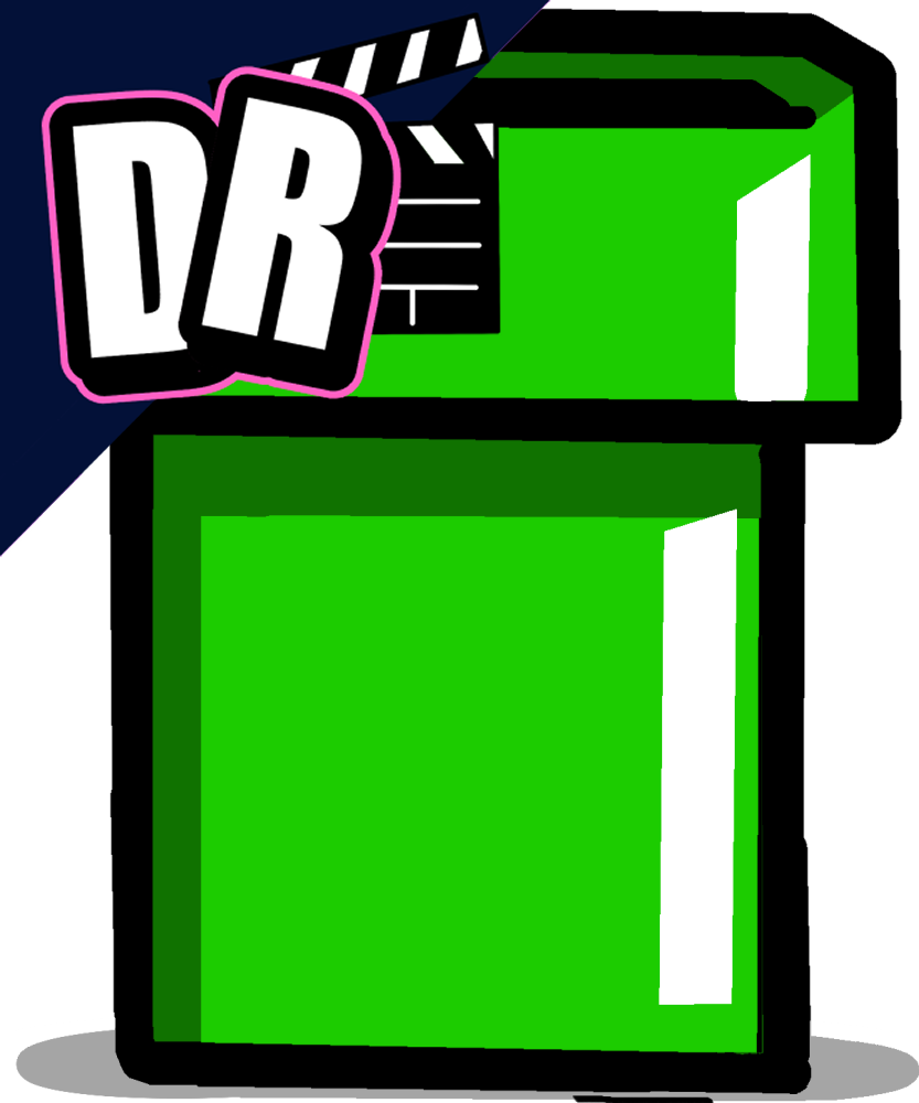 "Super Gary World" Block Green Pipe