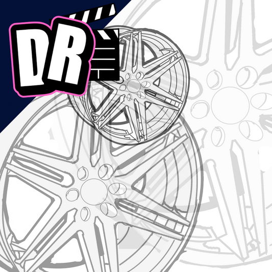 "HIP-HOP: BACKGROUNDS VOL. 1" Car Rim Background