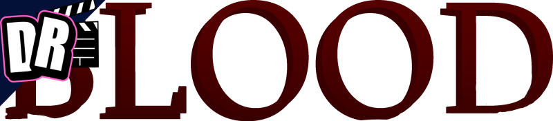 "BLOOD" Dramatic and Cinematic Custom Text