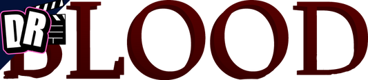 "BLOOD" Dramatic and Cinematic Custom Text
