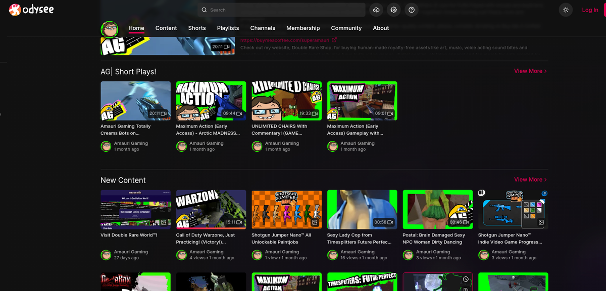 Watch Amauri Gaming on Odysee, posting gaming videos and shorts! YouTube won't be my main platfor...
