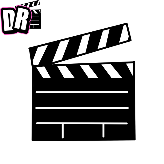 "Clap Board: Behind The Scenes" Simple Clap Board Cartoon Pack!