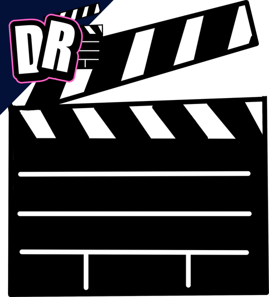 "Clap Board: Behind The Scenes" Simple Clap Board Cartoon Pack!